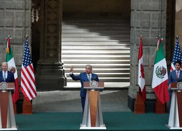 Minuto a minuto del mensaje a medios de los presidentes de México, EU y Canadá
