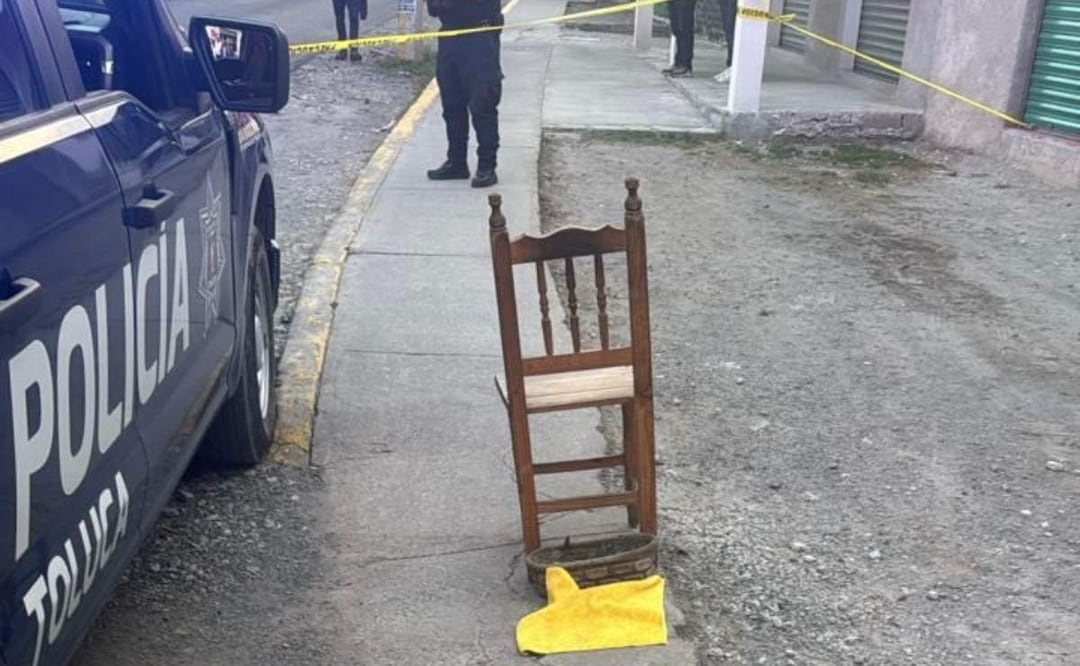 Localizan restos humanos de un feto en la vía pública, específicamente en la Delegación San Pablo Autopan en Toluca (24/05/2025). Foto: Especial