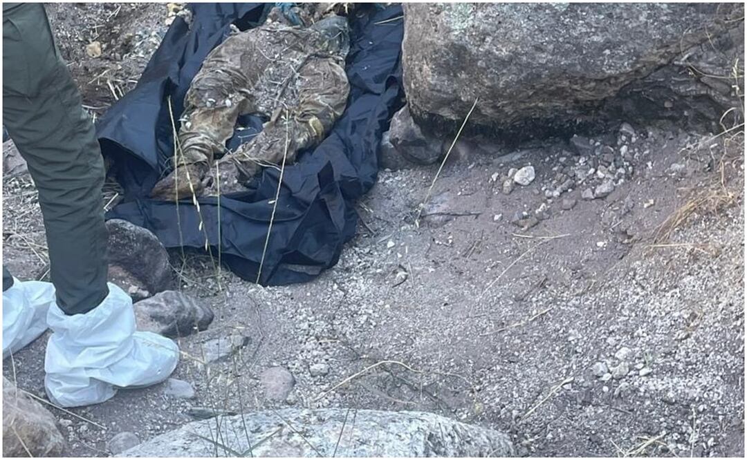 Este 9 de noviembre, el Colectivo Madres Buscadoras de Sonora localizaron un crematorio clandestino en Nogales. Foto: Madres Buscadoras de Sonora