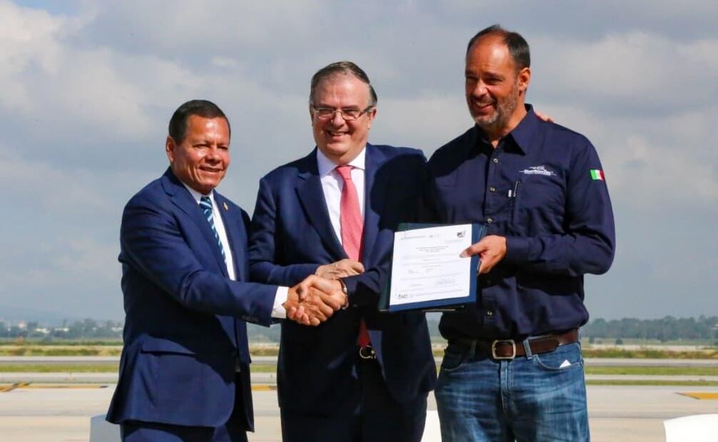 Marcelo Ebrard informó que la propuesta que se planteó en el Paquete Económico del 2026. Foto: Secretaría de Economía