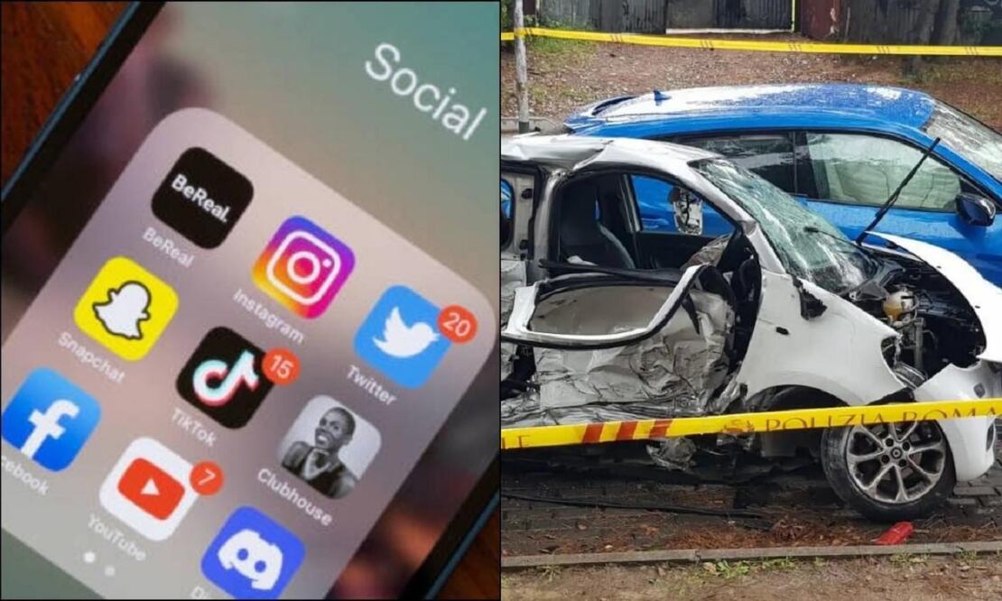 Un reto viral acabó mal. La policía inició una investigación por homicidio involuntario. FOTO: Istock y Twitter @FrancoScarsell2