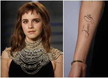 Emma Watson responde críticas por error en su tatuaje