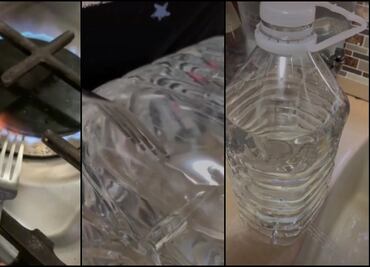 Tiktoker muestra ingenioso invento ante escasez de agua en Monterrey