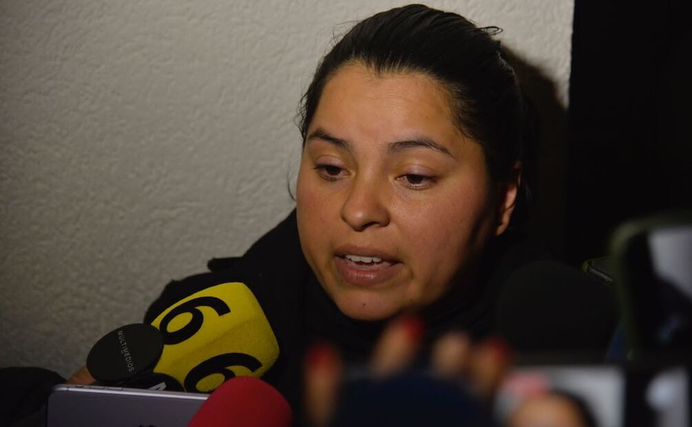 Dulce Baena, hermana del magistrade Jesús Ociel Baena Saucedo. FOTO: Especial