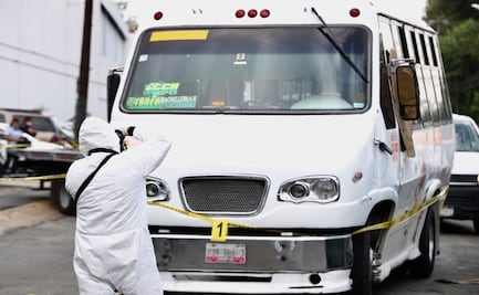 Asesinan a conductor de microbús en avenida San Luis Tlatilco en Naucalpan