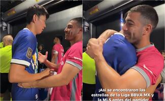 Erik Lira comparte un gran momento con Son Heung-min previo al MLS vs Liga MX