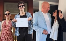 Bruce Willis estuvo presente en la boda de su hija Tallulah