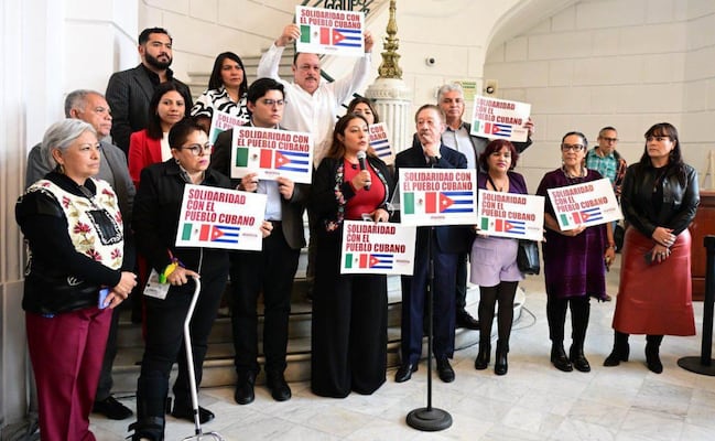 Morena CDMX instala centros de acopio para enviar víveres a Cuba; donarán dieta de un mes para apoyo humanitario