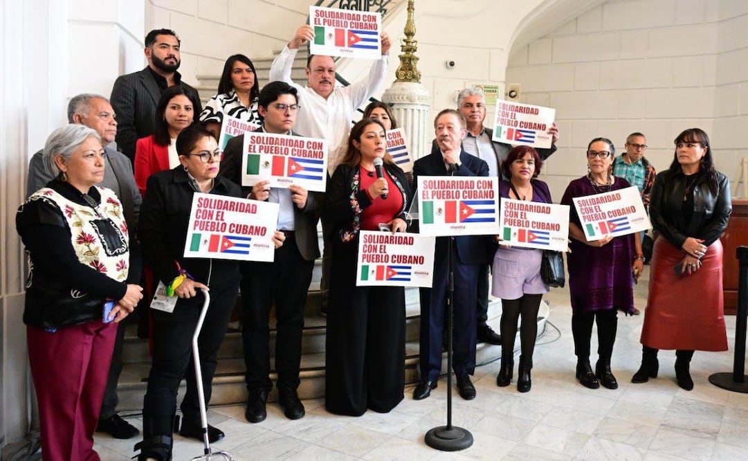 Diputados locales de Morena instalarán centros de acopio para apoyar a Cuba; serán 34 módulos.
Foto: Especial.