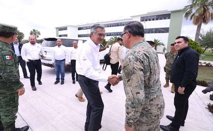 Tras balaceras y bloqueos, Américo Villarreal encabeza mesa de seguridad en Matamoros, Tamaulipas