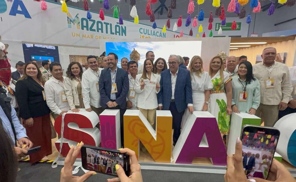 Rocha Moya asiste a inauguración del Tianguis Turístico 2025; destaca presencia del turismo de Sinaloa. Foto: Especial