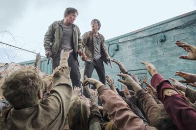 "The Walking Dead", la serie de tv más tuiteada