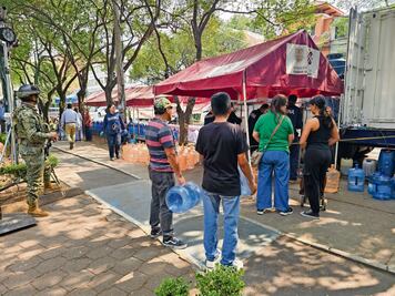 Ya sólo operan 2 de los 3 centros de mando para atender la distribución de agua en alcaldía Benito Juárez
