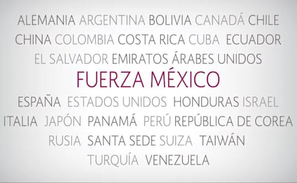 Video. México agradece ayuda de sus "amigos sinceros en todo el mundo"