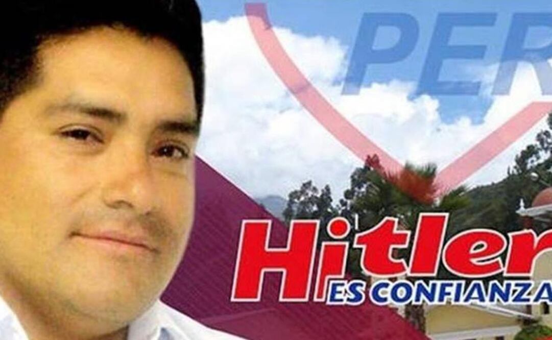 "El Hitler bueno de Perú", es como se promocionaba el candidato. Foto: El Comercio