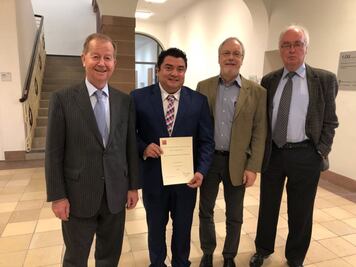 Premian en Alemania a científico oaxaqueño