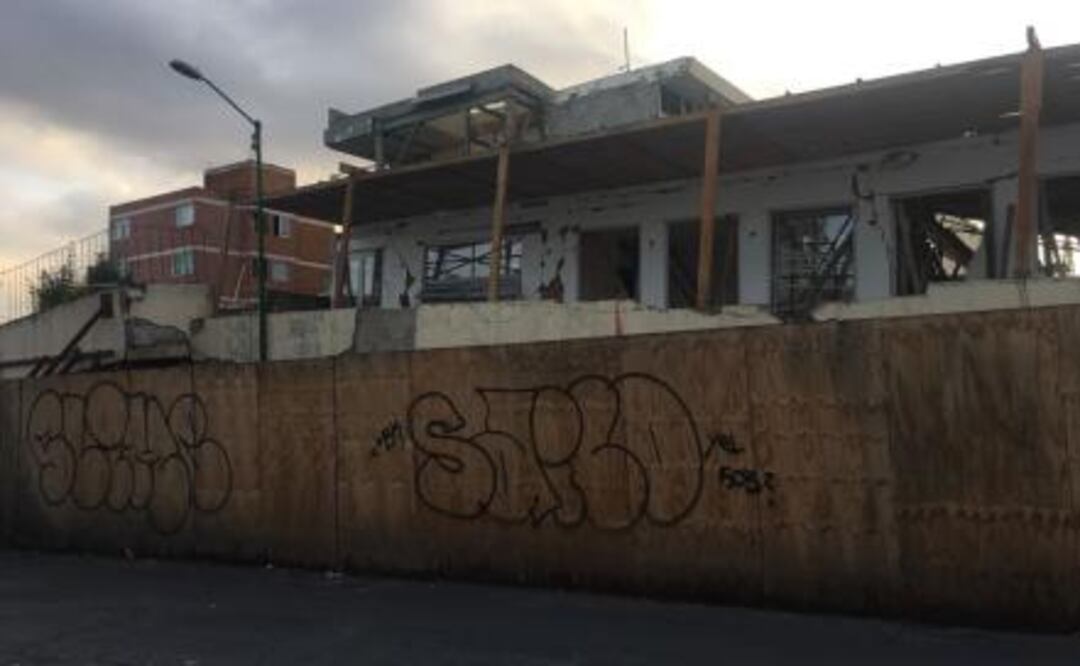 Demolición del Colegio Rébsamen en Tlalpan / Foto: aRCHIVO