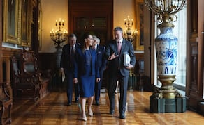 La presidenta Claudia Sheinbaum se reúne con Jamieson Greer, representante Comercial de Estados Unidos en Palacio Nacional (23/07/2026). Foto: Especial