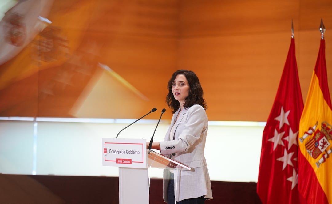 La presidenta de Madrid, Isabel Díaz Ayuso. Foto: EFE