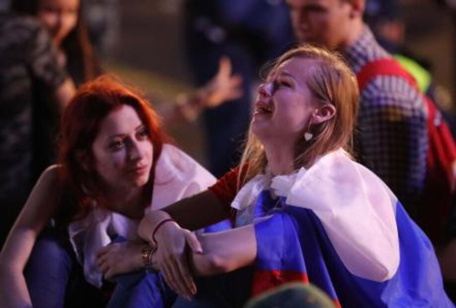 Así se vivió la "Noche triste" en Rusia