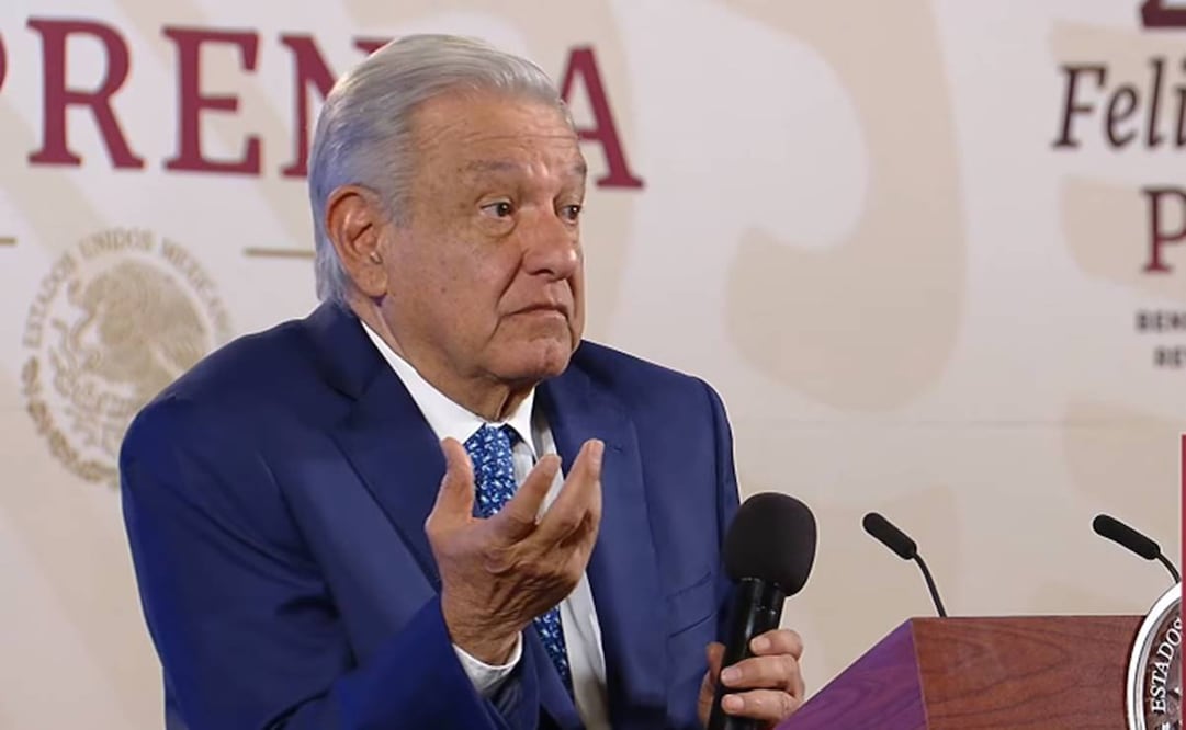 López Obrador explicó que la reforma es para que trabajador que su jubila reciba el sueldo completo. Foto: Fernanda Rojas / EL UNIVERSAL