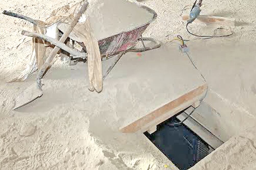 La casa donde se encontraba el túnel por donde escapó Joaquín Guzmán Loera se ubica en la colonia Santa Juanita, en Almoloya de Juárez, Edomex