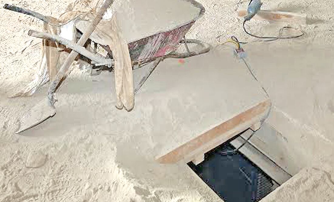 La casa donde se encontraba el túnel por donde escapó Joaquín Guzmán Loera se ubica en la colonia Santa Juanita, en Almoloya de Juárez, Edomex