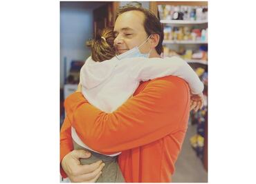 Hijo de Rocío Dúrcal regresa a casa recuperado del coronavirus