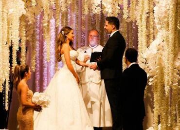 Sofía Vergara shares moments of her wedding on social networks