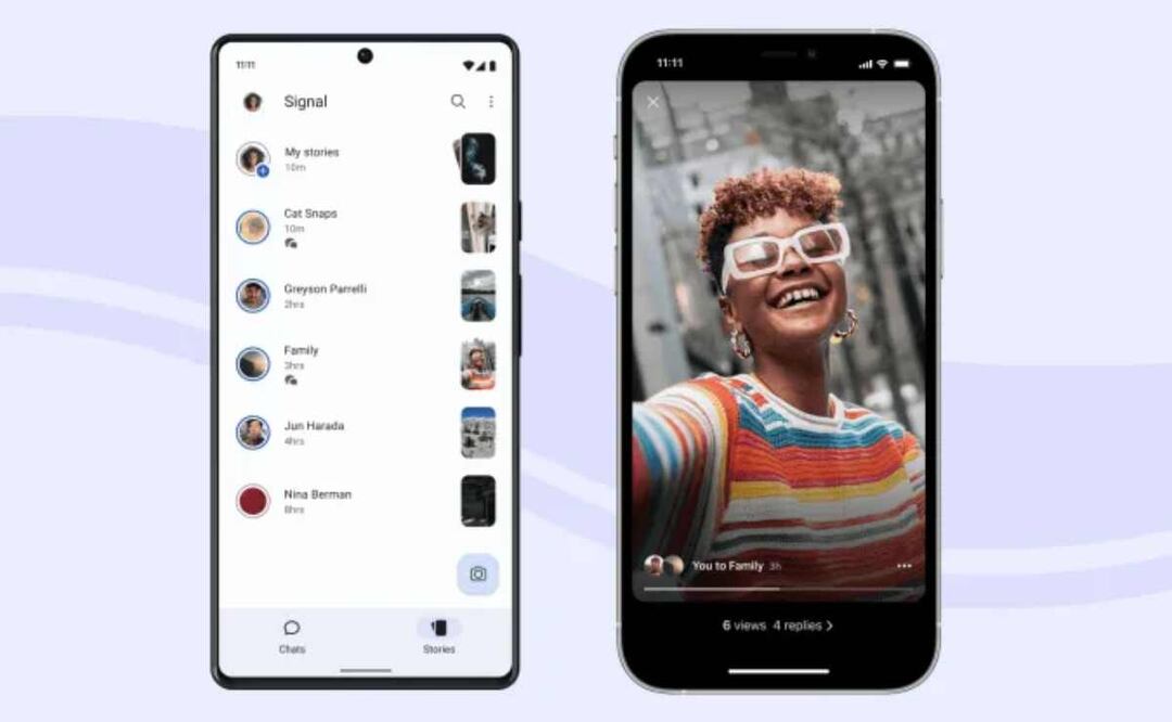 Llegan las Stories a Signal 