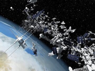Hay más de 750 mil partículas de basura en el espacio