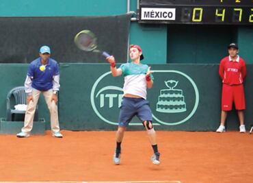 México cae 4-1 ante Perú en Copa Davis