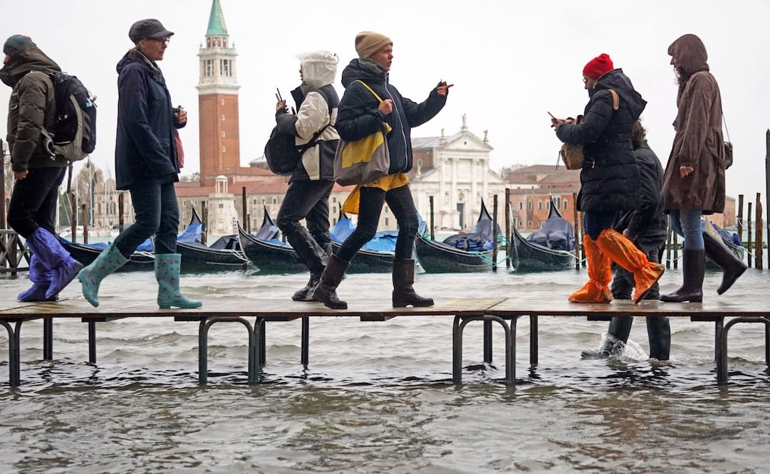 En Venecia se pueden presentar varias inundaciones entre octubre y enero. (Foto: Andrea Merola)