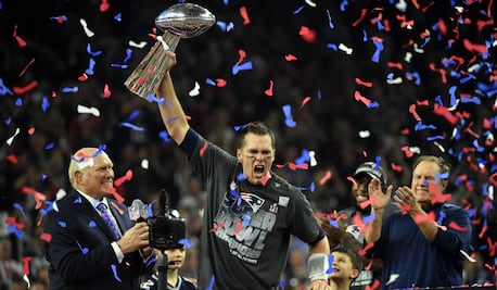 Patriots aún presumen la remontada sobre los Falcons