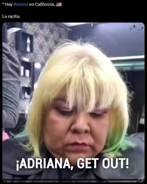 Los mejores memes que dejó el sismo de 7.0 en California. Foto: Captura de pantalla