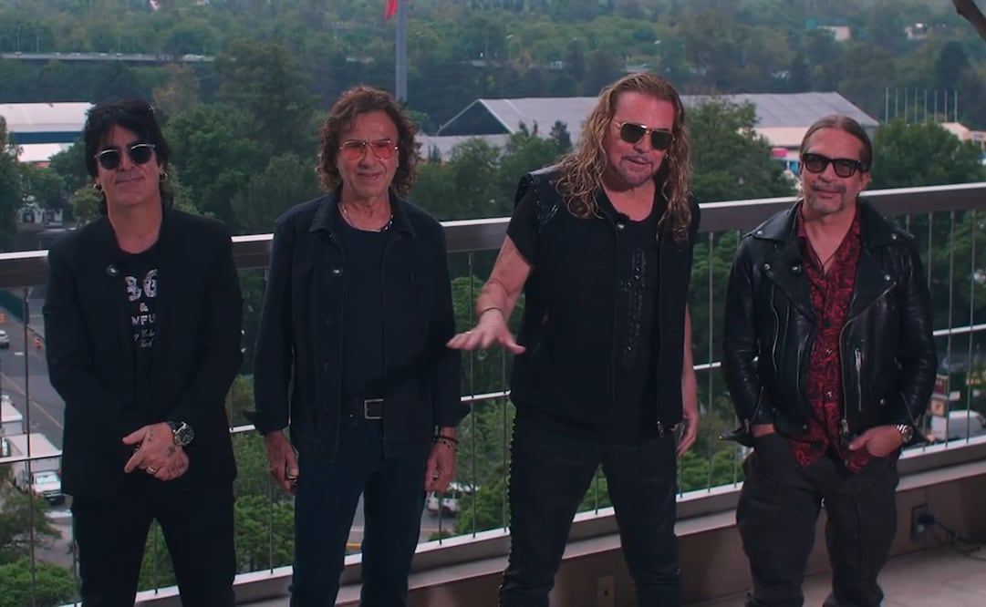 Maná anuncia con video desde la Ciudad de México, que ofrecerá un concierto en diciembre en el Estadio GNP.