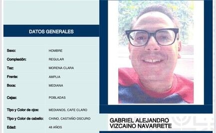 Buscan a Gabriel Alejandro, de 48 años; desapareció en la alcaldía Álvaro Obregón