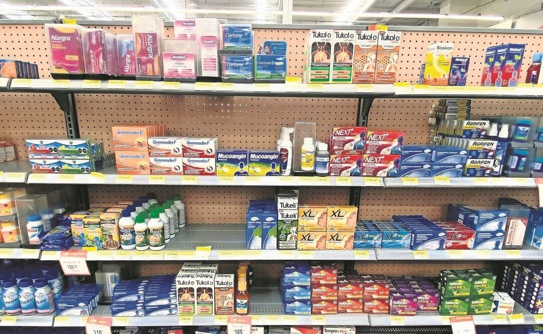 Los medicamentos antigripales tuvieron su mayor incremento desde la primera quincena de agosto del año 2000, cuando aumentaron también 11.2%. Foto: Archivo / EL UNIVERSAL