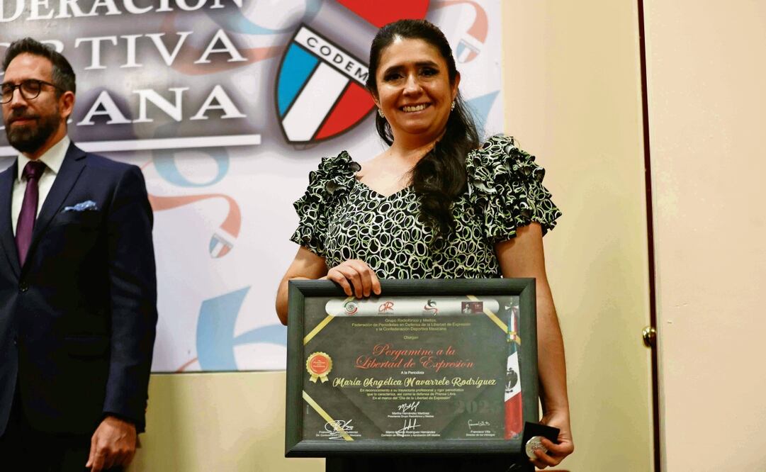 María Angélica Navarrete hace reportajes de lo que era la Ciudad. Foto: Diego Simón Sánchez / EL UNVIERSAL