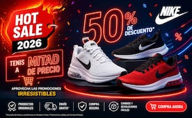 Hot Sale 2026: Nike sorprende con tenis a mitad de precio; aprovecha las promociones irresistibles