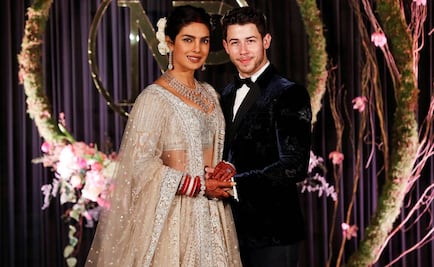 El increíble velo que lució Priyanka Chopra en su boda con Nick Jonas