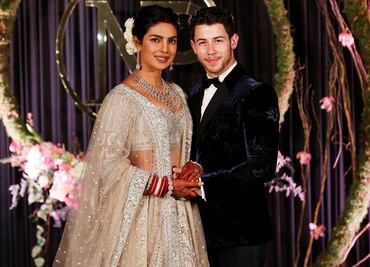 El increíble velo que lució Priyanka Chopra en su boda con Nick Jonas