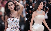 Las FOTOS de Demi Moore en Cannes 2026 generan preocupación por su salud. Foto: (Photo by Valery HACHE / AFP)