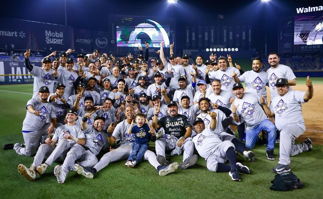 Los Charros de Jalisco son los campeones de la Zona Norte en el centenario de la LMB | FOTO: @charrosbeisbol