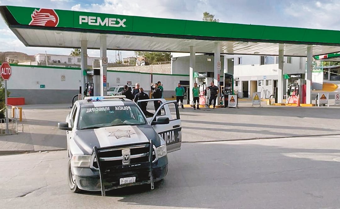 Hombres armados dispararon contra una gasolinería ya que —presuntamente— no se les quiso vender más combustible.