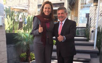 Zavala respalda a Estefan Garfias para gobierno de Oaxaca