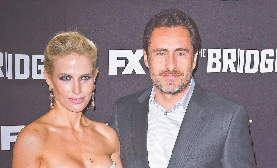 Demian Bichir y Stefanie Sherk. Foto: Archivo