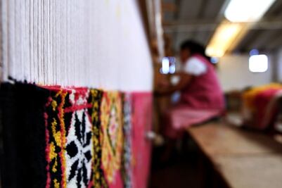 Temoaya, los tapetes mexicanos que compiten con Medio Oriente