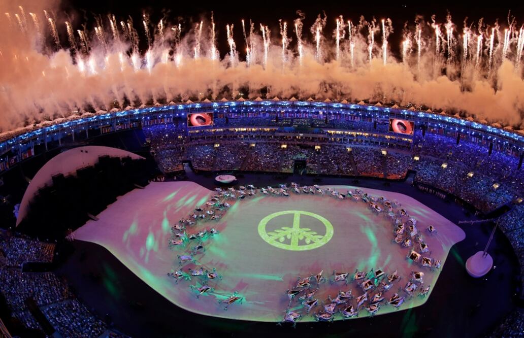 Sin contratiempos, la justa olímpica dio inicio en el estadio Maracaná. Foto AP