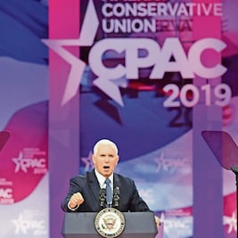 Pence promete que EU acabará el muro durante este mandato